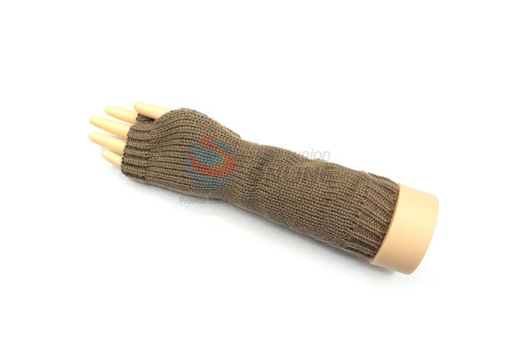 Factory promotional long knitted gloves