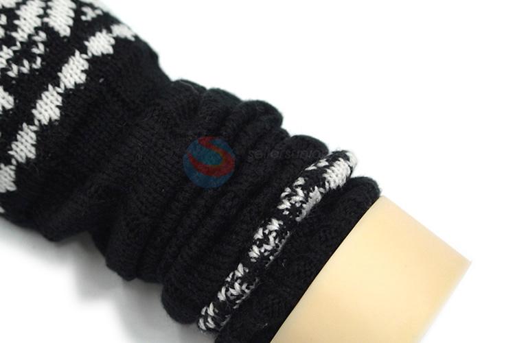 Cheap high quality long knitted gloves