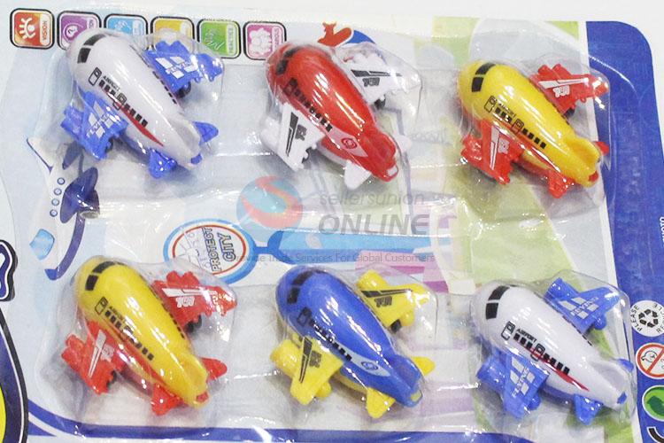 New Arrival Kids Favor Cartoon Plastic Plane Model Toys