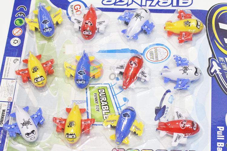 Hot Sale Mini Pull Back Planes Plastic Plane Toy