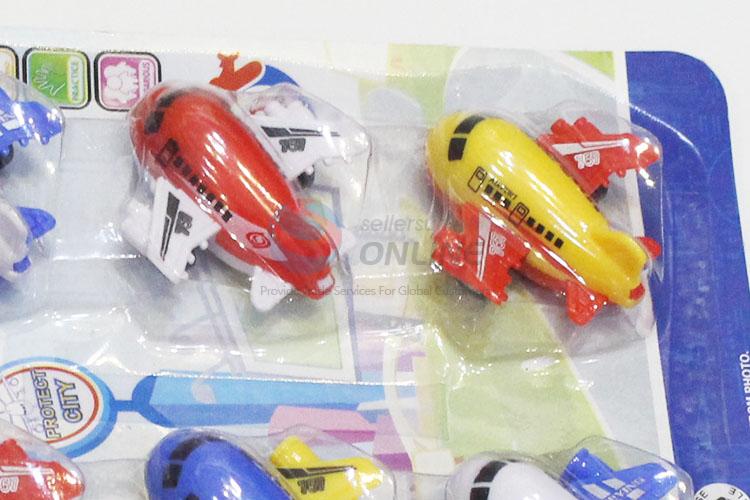 New Arrival Kids Favor Cartoon Plastic Plane Model Toys