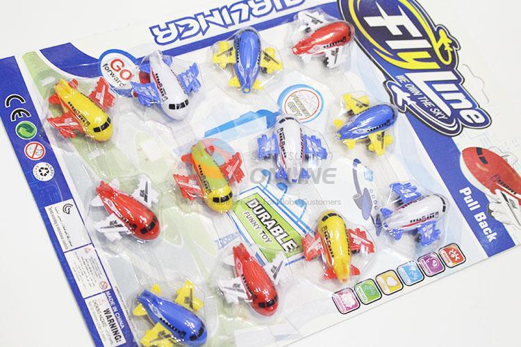 Best Selling Mini Pull Back Planes Plastic Plane Toy