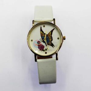 High quality butterfly printing watch for women