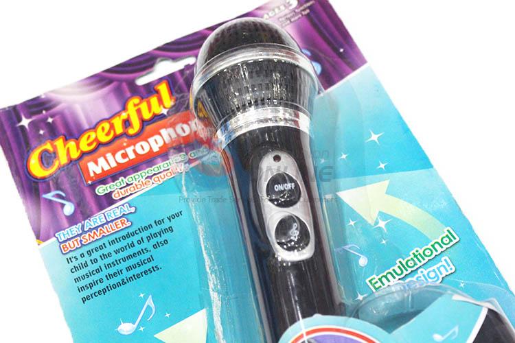 Top Quality Plastic Simulation Cheerful Microphone For Children