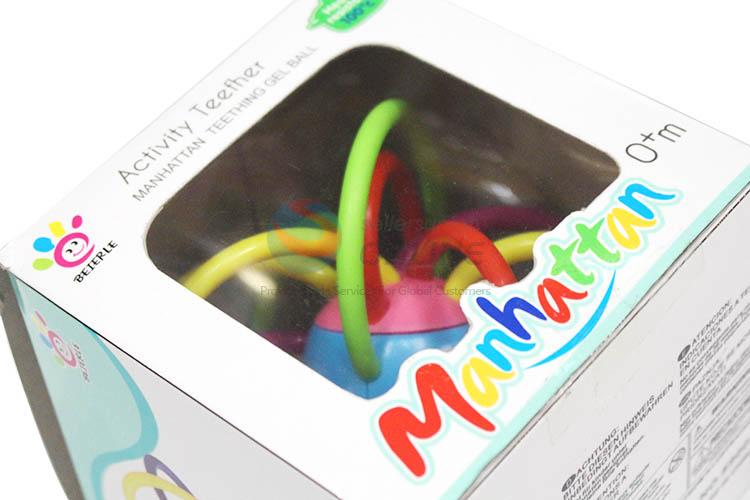 Popular Colorful Manhattan Toy Best Baby Teether