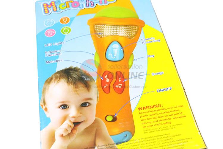 New Design Colorful Simulation Microphone Children Model Toy