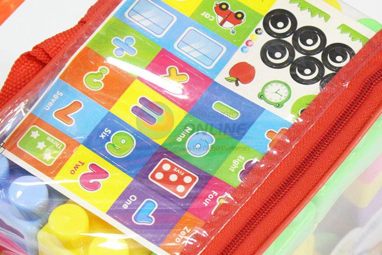 Kids Plasitc Diy Block Toy With Good Quality