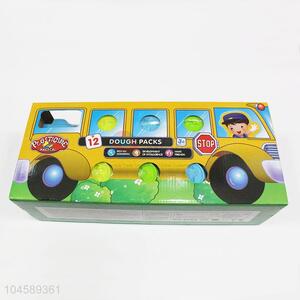 Bus Design Creative Kids Plasticine Toy