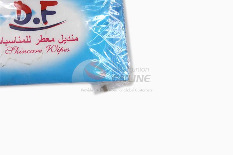 Skin care cleaning disposable wet wipes