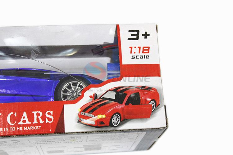 China oem 1:18 remote racing car with rechargeable batteries