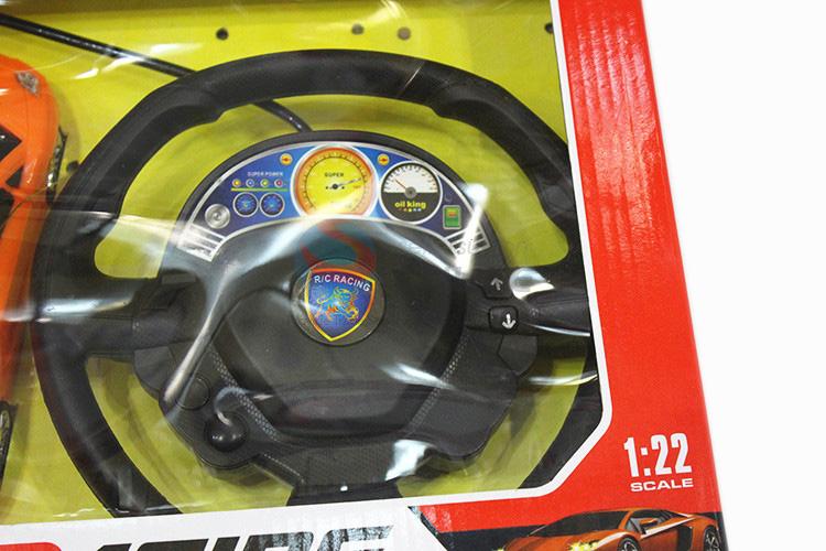 1:22 Remote racing car with steering wheel