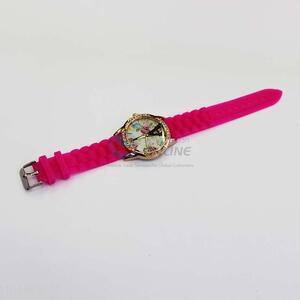 Silicone dial watches for women