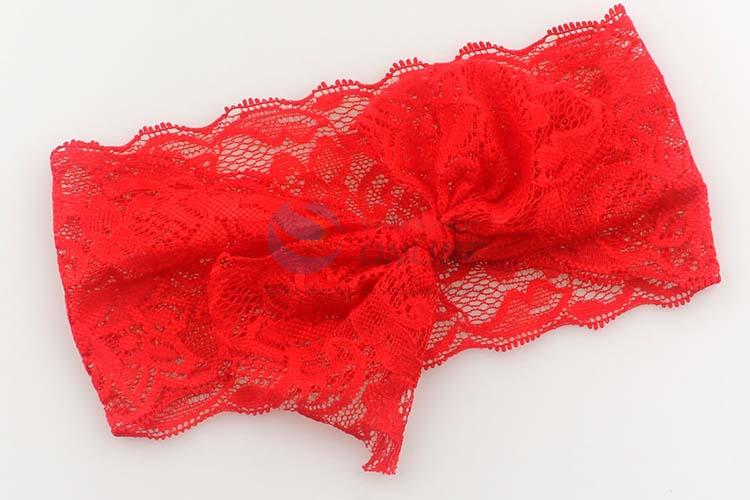 Factory Price High Quality Lace Bowknot Girl Hairband