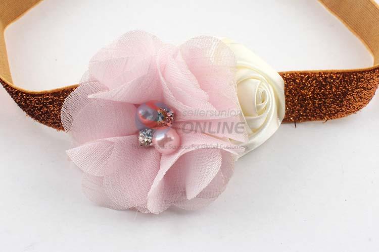 Top Selling Rose Flower Headband For Baby 