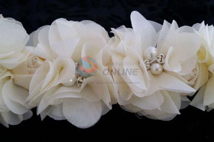 Factory Price Popular Baby Flower Lace Hairband