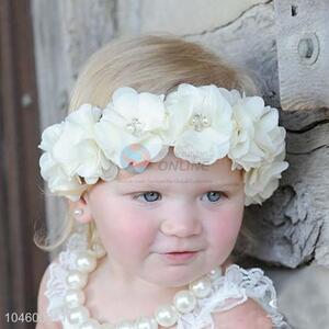 Factory Price Popular Baby Flower Lace Hairband