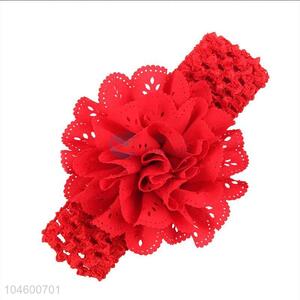 Best Selling Chiffon Flower Headband For Newborn