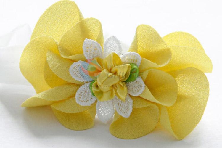 Flower Hair Accessory Elastic Headband