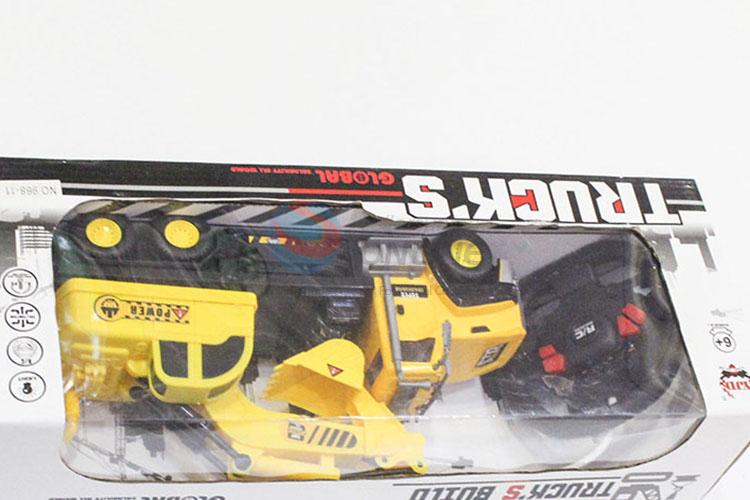 High Quality Four-channel Remote Control Car Engineering Truck with Light Kids Toy Car