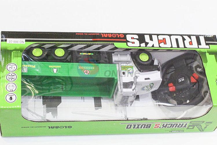 Best Popular Four-channel Remote Control Truck Kids Toy Car with Light