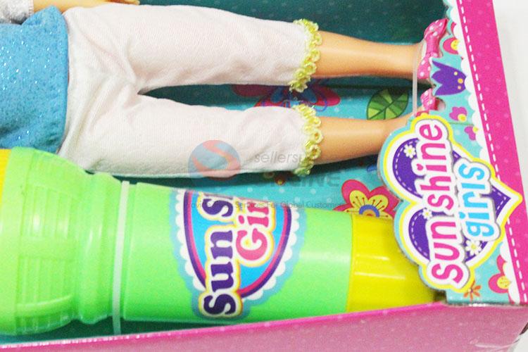 Cheap Price Eco-friendly Pre-School Toys Girl Doll Toy with Microphone