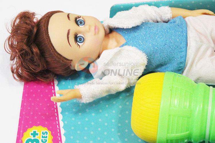 Cheap Price Eco-friendly Pre-School Toys Girl Doll Toy with Microphone