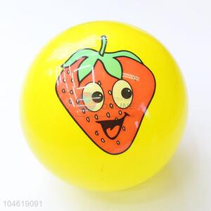 Cartoon Strawberry Printing PVC Ball