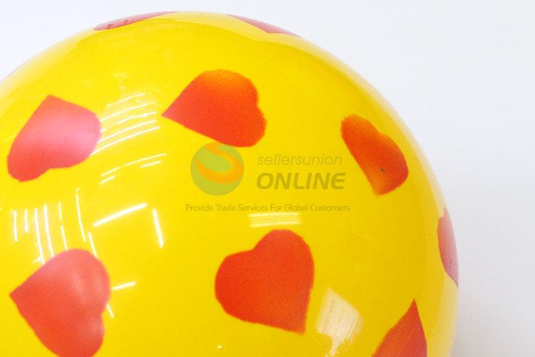 Fashion Love Heart Printing Beach Ball