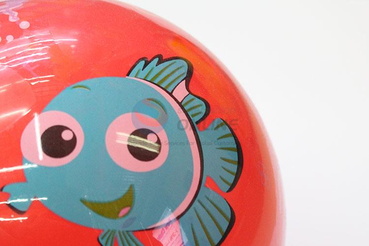 Pretty Cartoon Fish Printing Toy Ball