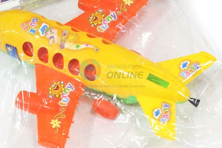 New Design Plastic Pull Toys Cute Plane Model Toy