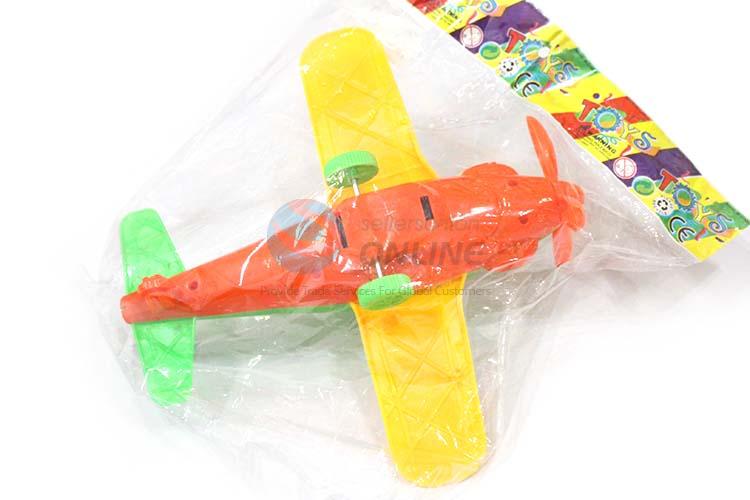 Cheap Plastic Inertia Plane Colorful Plane Model Toy