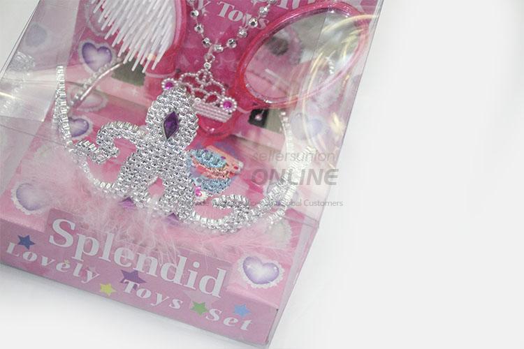 Advertising and Promotional Fashion Jewelry Doll Accessories Princess Crown for Kids Toys