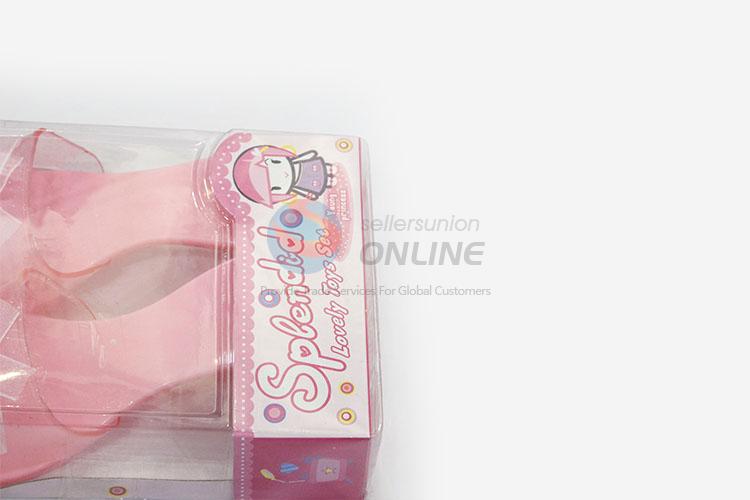 Hot Selling Fashion Girls Beauty Play Toys Princess Shoes Accessories