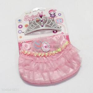 Best Selling Party Beautiful Crown Toys with Bag for Girl