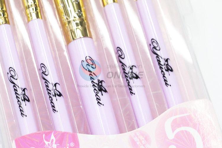 Wholesale Top Quality 5pcs Cosmetic Brushes Set