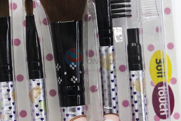 Newest 5pcs Cosmetic Brushes Set