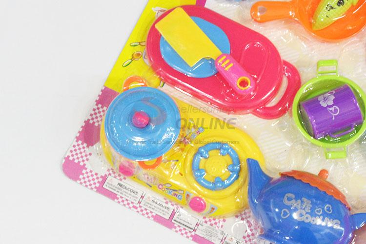 Wholesale New Product Plastic Tableware Toys Set