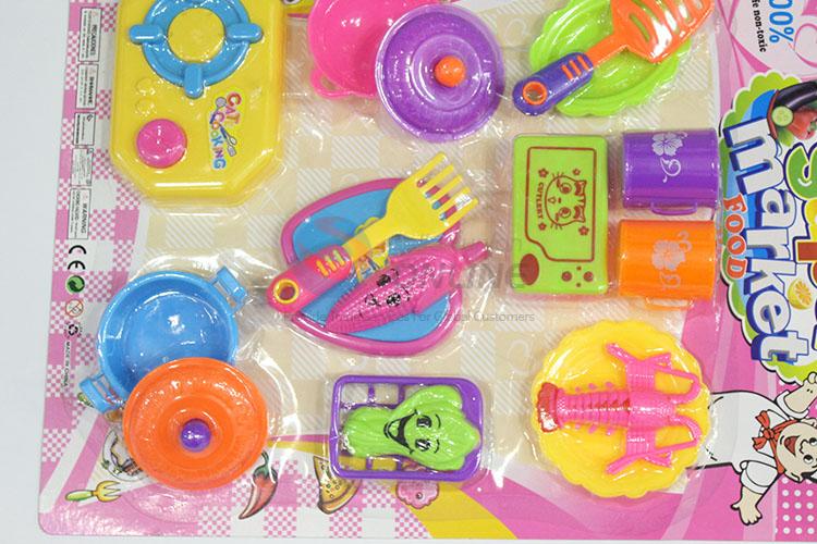 Hot Sale Plastic Tableware Toys Set