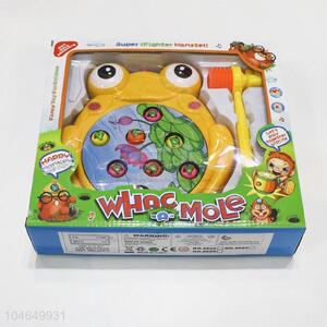 Recent Design Electric Cute Frog Shape Whac-a-mole Toys for Children