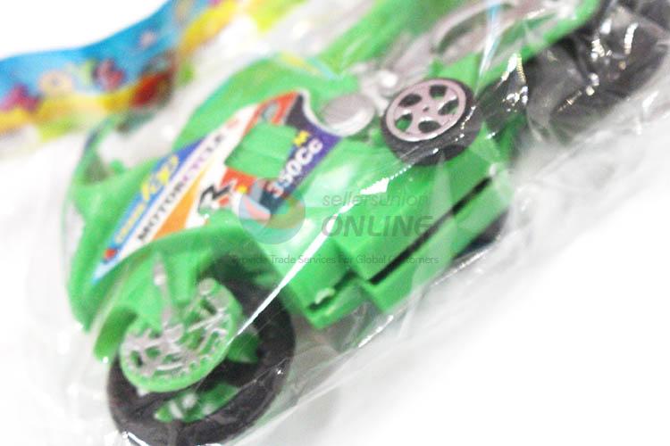 Hot Sale Plastic Simulation Motorcycle Pull-Back Vehicle