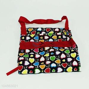 Cheap good quality heart pattern apron