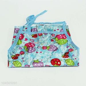 Popular cheap strawberry pattern apron