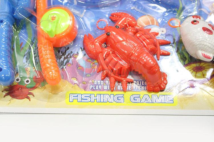 Factory Excellent Plastic Operated Fishing Game Toys for Kids