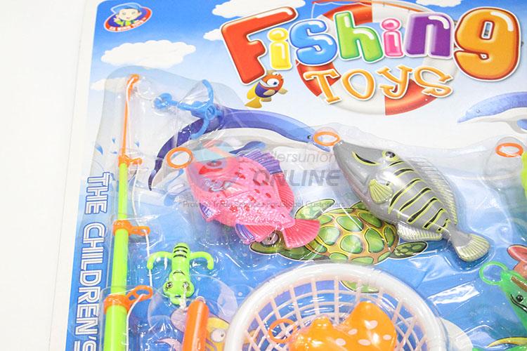 Factory Excellent Plastic Operated Fishing Game Toys for Kids