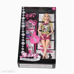 Good quality fashion doll toy doll playset