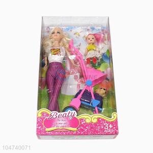 Low price fashion doll toy doll playset