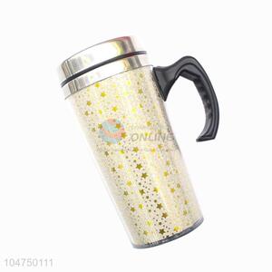 Top quality star printed stainless water bottle drinking bottle