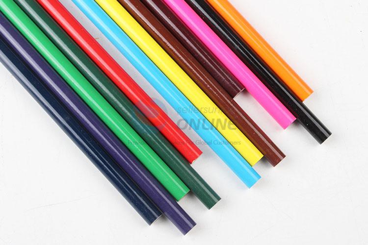 Good Quality 12 Colors Wood Colored Pencils Artist Painting Oil Color Pencil for School Drawing