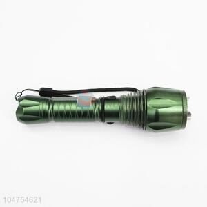 China Factory Green Color Aluminum Alloy Super Flashlight with XPE <em>Lamp</em> <em>Bulb</em> and 18650 Battery