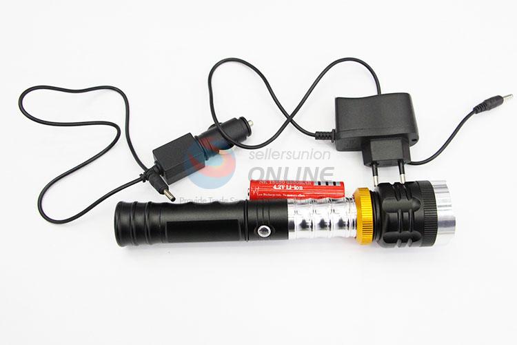 Serviceable LED Flashlight Super Bright 18650/AAA Powered with T6 Lamp Bulb